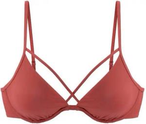 LASCANA Bügel-Bikini-Top Shora, mit Zierbändern