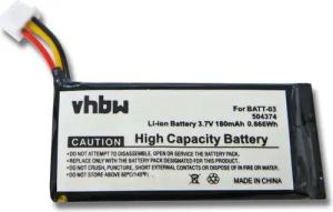 vhbw passend für Sennheiser DW Office, DW Pro 1, DW Office ML, D10, DW Akku Li-Ion 180 mAh
