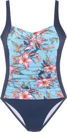 LASCANA Badeanzug Malia mit tropischem Print und Shaping-Effekt