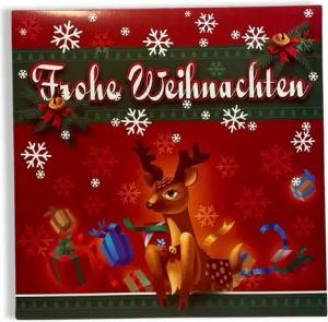 Glückwunschkarte 3D-Weihnachtskarte - Popup Karte 3D Karte - Außergewöhnliche Weihnachtskarten - Geschenkideen, ideal für Gutscheine & Geldgeschenke - Für Kinder & Erwachsene (Santa)