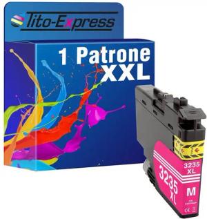 Tito-Express ersetzt Brother LC-3235 LC3235 XL Magenta Tintenpatrone (für DCP-J-1100 DW MFC-J-1300 DW)
