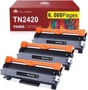 Toner Kingdom Tonerpatrone TN 2420 TN-2410 für Brother HL-L2310D DCP-L2510D MFC-L2710DN, (MFC-L2680W MFC-L2700DW MFC-L2700DN MFC-L2700DWR MFC-L2705DW MFC-L2707DW MFC-L2720DW MFC-L2740DW)