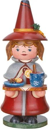 Hubrig Volkskunst GmbH Dekofigur Hubrig Volkskunst 'Wichtel - Glühwein'