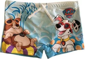PAW PATROL Boxer-Badehose Badehose mit Gummibund und Schnüren hellblau