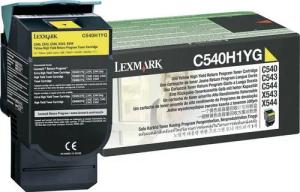 Lexmark Tonerpatrone LEXMARK Gelb Tonerpatrone LCCP, LRP