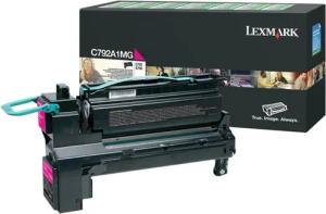 Lexmark Tonerpatrone LEXMARK Magenta Tonerpatrone LCCP, LRP