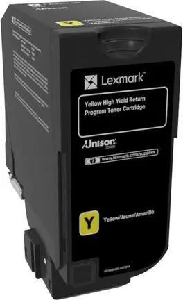 Lexmark Tonerpatrone LEXMARK Gelb Tonerpatrone LCCP, LRP