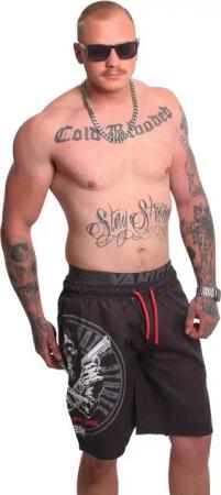 YAKUZA Boardshorts Trouble mit Doppelbund