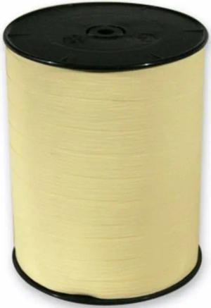 CLAIREFONTAINE Motivpapier Geschenkband matt gerippt 10mmx250m elfenbein