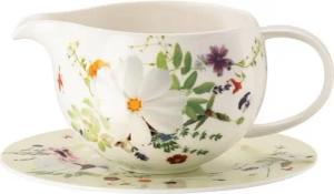 Rosenthal Sauciere Brillance Grand Air Sauciere 2-tlg., Bone China, (Platten), Saucieren
