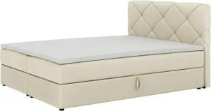 yourhouse24 Boxspringbett Kross mit 2 Bettkästen, Doppelbett mit Bonell-Matratze + Topper