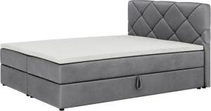 yourhouse24 Boxspringbett Kross mit 2 Bettkästen, Doppelbett mit Bonell-Matratze + Topper