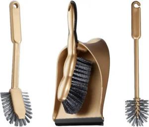 Blackstone Messer-Set Reinigungsbürsten-Set 4er Metallic Set Gold - stressfreie & gründliche