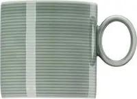 Thomas Porzellan Becher Thomas Loft Moss Green Becher mit Henkel Zylindrisch 0,33 l, Porzellan