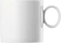 Thomas Porzellan Becher Thomas Loft Weiss Becher mit Henkel Zylindrisch 0,33 l, Porzellan