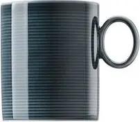Thomas Porzellan Becher Thomas Loft Night Blue Becher mit Henkel groß 0,36 l, Porzellan