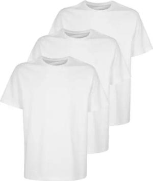 TOM TAILOR Unterziehshirt TOM TAILOR Herren T-Shirt weiß uni 3er Pack (3-St)