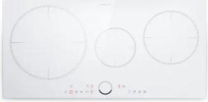 Klarstein Induktions-Kochfeld Delicatessa CP4-Delica-80WH, Kochfelder Induktion Hob 3 Zonen 6000 W