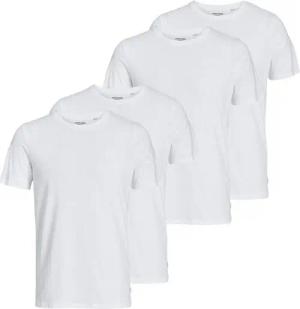 Jack & Jones Unterziehshirt Basic Crew Neck Tee SS (4-St) aus softem Baumwoll-Jersey