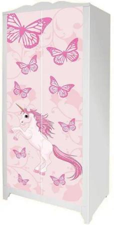 STIKKIPIX Möbelfolie IM206, (MÖBEL NICHT INKLUSIVE) Einhorn Möbelsticker HENSVIK von IKEA