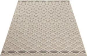 Stilvoll Günstig Outdoorteppich Teppich für den Flur oder Küche Rauten Design, Läufer, Höhe: 8 mm