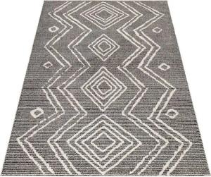 Stilvoll Günstig Teppich Kurzflor Wohnzimmer Schlafzimmer Berber-Design, Rechteck, Höhe: 15 mm
