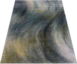 Stilvoll Günstig Teppich Teppich für den Flur oder Küche Abstraktes Wellen Design, Läufer, Höhe: 8 mm