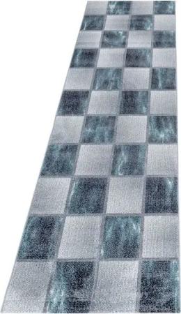 Stilvoll Günstig Teppich Teppich für den Flur oder Küche Kariertes Design, Läufer, Höhe: 8 mm