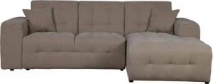 Home affaire Ecksofa Nosia L-Form, incl. 2 Zierkissen, mit feiner Steppung