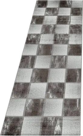Stilvoll Günstig Teppich Teppich für den Flur oder Küche Kariertes Design, Läufer, Höhe: 8 mm
