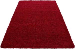 Stilvoll Günstig Hochflor-Teppich Teppich für den Flur oder Küche Unicolor - Einfarbig, Läufer, Höhe: 50 mm