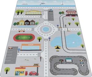 Stilvoll Günstig Kinderteppich Teppich für den Flur oder Küche Straßenteppich, Läufer, Höhe: 7 mm