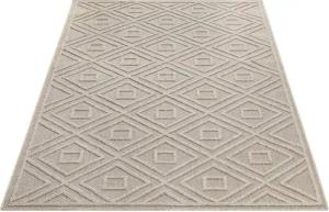 Stilvoll Günstig Outdoorteppich Teppich für den Flur oder Küche Rauten Design, Läufer, Höhe: 8 mm
