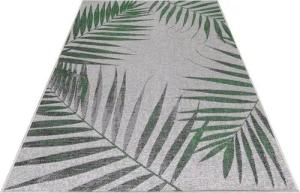 Stilvoll Günstig Outdoorteppich Teppich für den Flur oder Küche Palmen Design, Läufer, Höhe: 5 mm