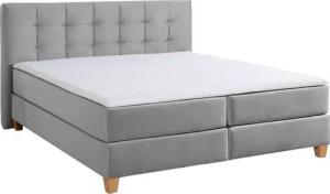 Home affaire Boxspringbett Moulay, inkl. Topper, in Überlänge 220 cm, 3 Härtegrade, auch in H4