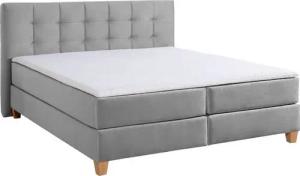 Home affaire Boxspringbett Moulay, inkl. Topper, in Überlänge 220 cm, 3 Härtegrade, auch in H4