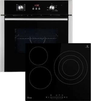 KKT KOLBE Backofen-Set Backofen und Kochfeld SET8805KF593SP, Herdset / Einbaubackofen / Kochmulde / Heißluft