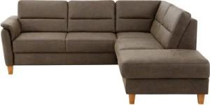Home affaire Ecksofa Palmera L-Form, Federkern, wahlweise mit Bettfunktion und mit/ohne Stauraum