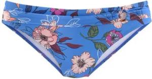 s.Oliver Bikini-Hose Maya mit floralem Design und Umschlagbund