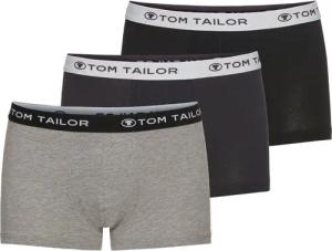 TOM TAILOR Boxershorts Buffer (3er Pack) mit angenehmen Logobund