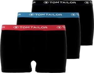 TOM TAILOR Boxershorts Buffer (3er Pack) mit angenehmen Logobund