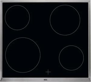 AEG Elektro-Kochfeld von SCHOTT CERAN® HE604000XB HE604000XB, OptiFix,OptiFit Frame