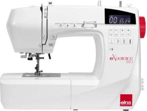 Elna Computer-Nähmaschine 560 experience, 100 Programme, Robust und leise,100 Stichprogramme, Nadelstopp oben, unten