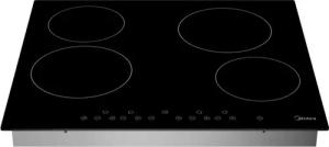 Midea Elektro-Kochfeld von SCHOTT CERAN® KF400NF, Touch Control, rahmenlos