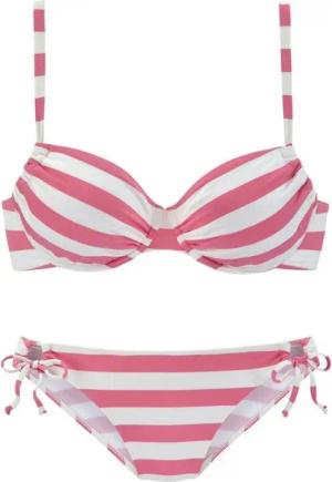 Venice Beach Bügel-Bikini mit gewebten Streifen