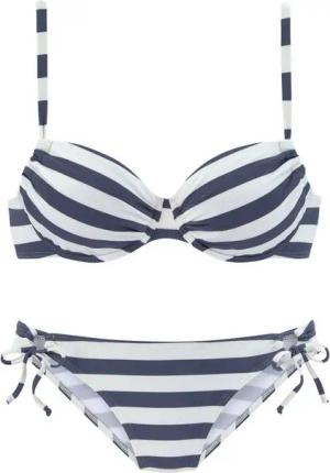 Venice Beach Bügel-Bikini mit gewebten Streifen