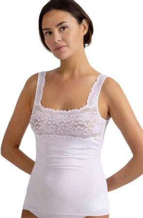 Nina Von C. Achselhemd Damen Achseltop Millefleurs (Stück, 1-St) -