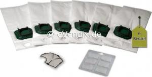 eVendix Staubsaugerbeutel passend für Vorwerk Kobold VK 140 / 150, passend für Vorwerk, 1 St., Vorwerk Kobold VK 140, 150