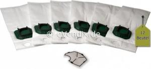 eVendix Staubsaugerbeutel passend für Vorwerk Kobold VK 140 / 150, passend für Vorwerk, 1 St., Vorwerk Kobold VK 140, 150