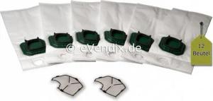 eVendix Staubsaugerbeutel passend für Vorwerk Kobold VK 140 / 150, passend für Vorwerk, 1 St., Vorwerk Kobold VK 140, 150